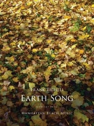 cover Earth Song Concert Band sheet music cover